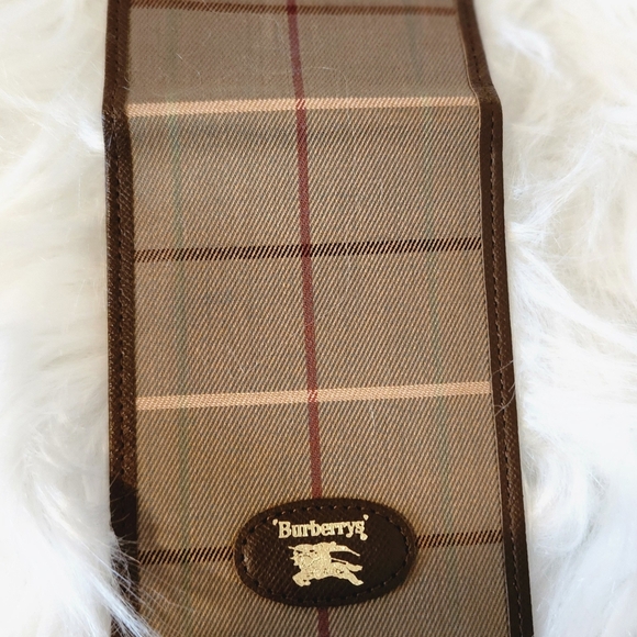 Burberry Brown Plaid Card Holder - Picture 4 of 4